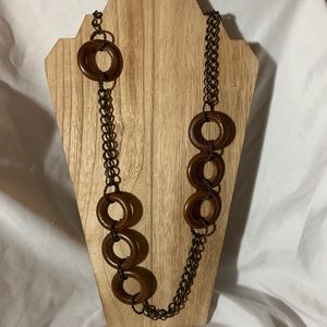 Wooden necklace